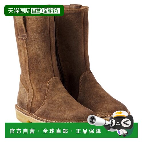 香港直邮Pepe 女童 Hunter 绒面革靴子童鞋童装