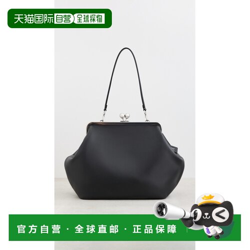 美国直邮Coach 蔻驰 女士 Kiss-Lock Frame 大号皮革包包