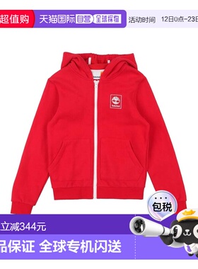 1h可退 香港直邮Timberland 天伯伦 男童 运动衫童装 red红色 舒