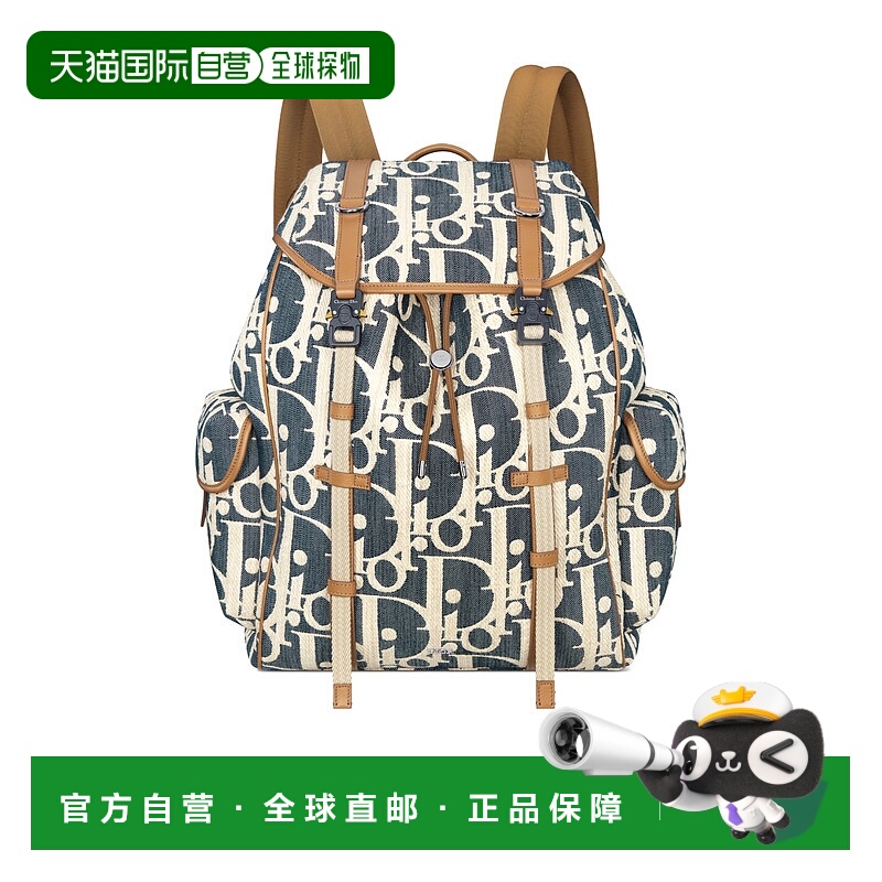 香港直邮Dior 图案双肩包 1HTBA205ROM迪奥