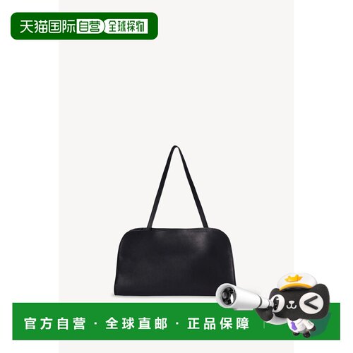 1h可退 香港直邮The Row 女士 Peggy皮革手包 W1774L72B black黑
