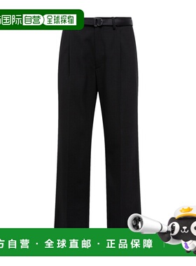 香港直邮Moncler 斜纹长裤 K20912A00038598Y1