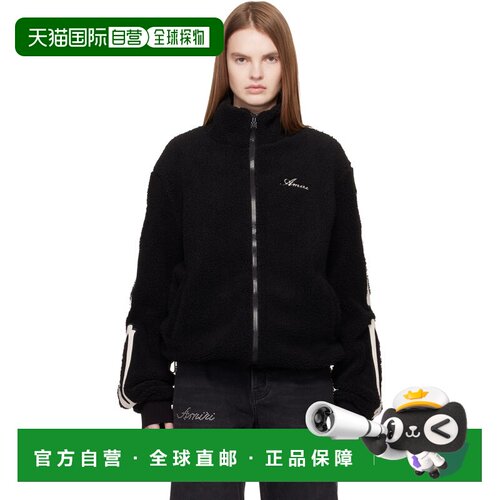 香港直邮AMIRI 女士 黑色 Bones Fleece 夹克 AWOUJA1001