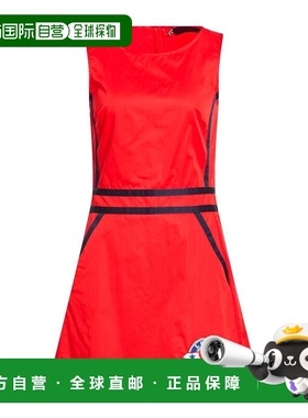 香港直邮moschino 爱莫斯奇诺 女士 短款连衣裙 red红色 舒适时尚