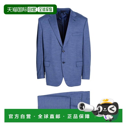 香港直邮Brioni 布里奥尼 男士 西服 BLUE 蓝色西装时尚舒适