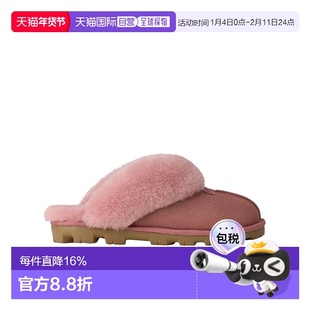 香港直邮UGG 毛毛细节拖鞋 5125一脚蹬