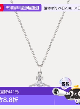 欧洲直邮VIVIENNE WESTWOOD西太后新品水晶吊坠简约日常项链