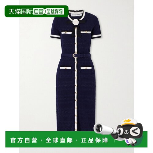 Self-Portrait女士中长连衣裙 【付后1h可退】