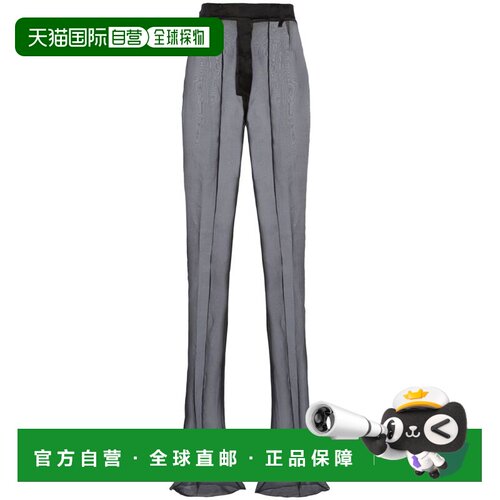 1h可退 欧洲直邮PRADA 女士休闲裤 P252HSOOO1344F0002 SS2025 黑