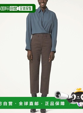 香港直邮Lemaire 扭纹休闲裤 直筒裤PA1051LD1001