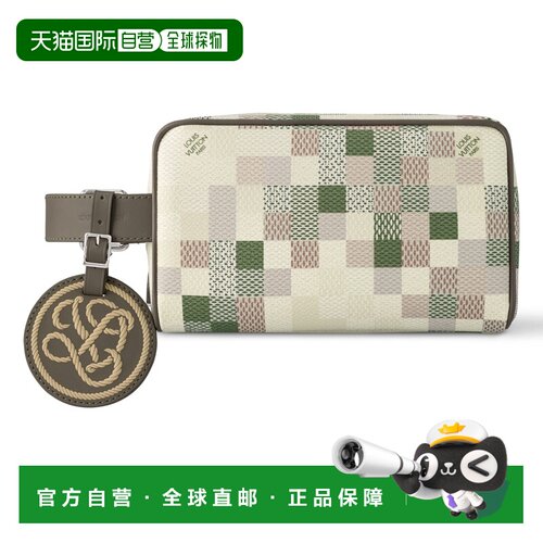 自营欧洲直邮LV路易威登 Locker Dopp Kit女士Damof支付后1h可退