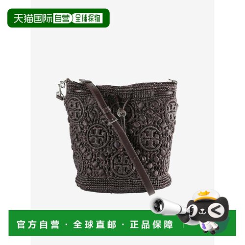 自营 TORYBURCH汤丽柏琦T Monogram印花水桶包 春夏女款 169277