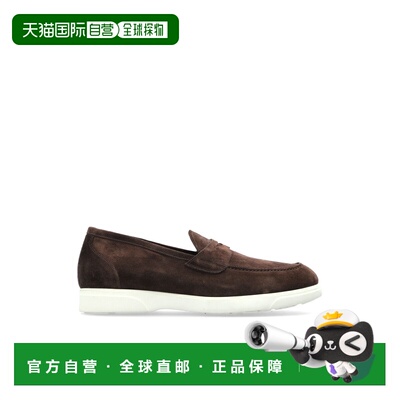 香港直邮KITON 男士商务休闲鞋 USSA492N01490030010DARKBROWN