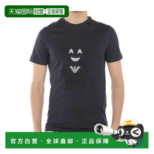 香港直邮EMPORIO ARMANI 男士T恤 3G1T911J30ZBLU【付后1h可退】