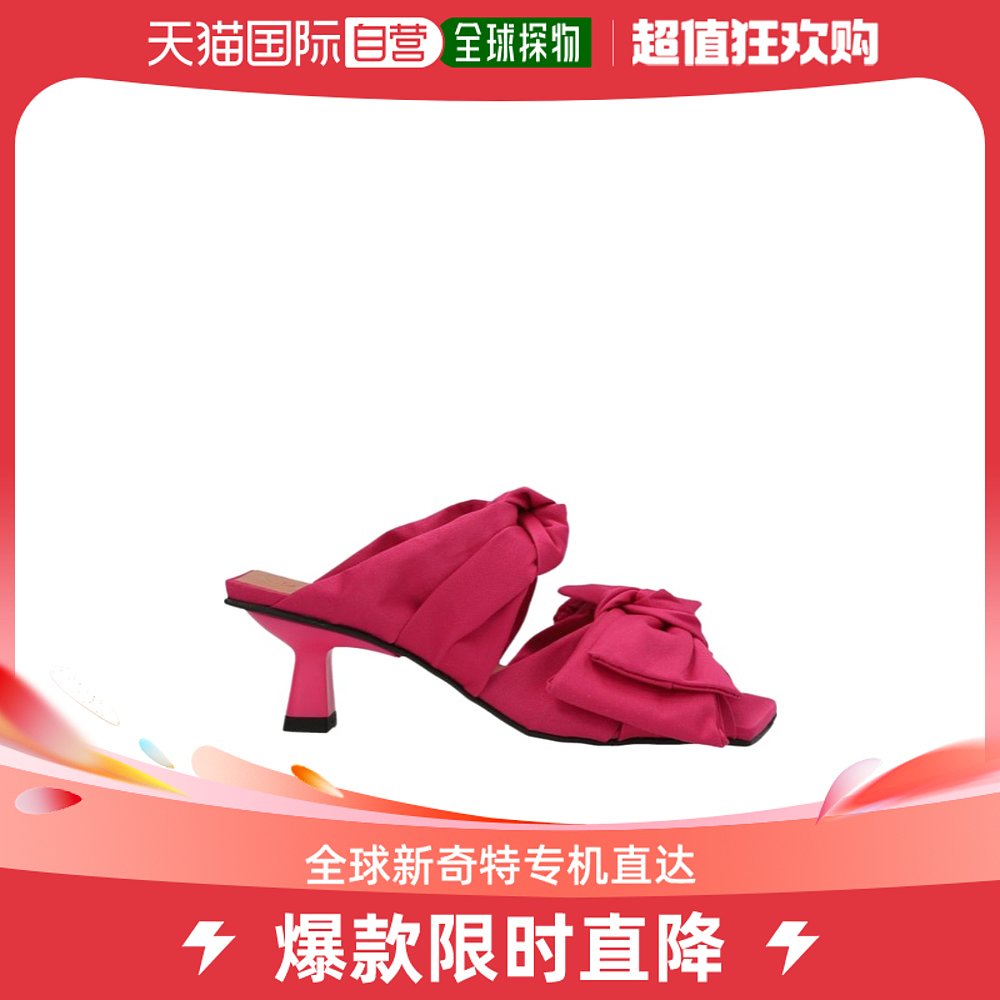 香港直邮Ganni 徽标高跟凉鞋 S2005 女鞋 时装凉鞋 原图主图