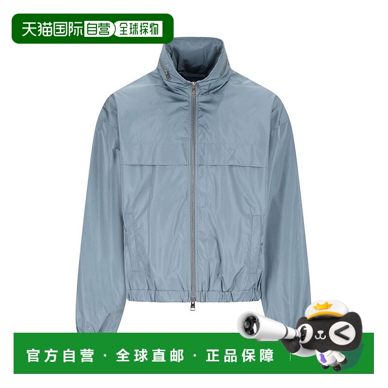 1h可退 香港直邮Ami Paris 男士 AMI Ami De Coeur 拉鍊夾克 HJK8