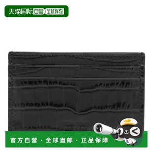 汤姆 Ford 福特 男士 Y0413LCL 1h可退 黑色皮革卡套 香港直邮Tom