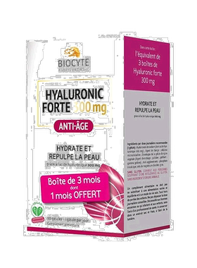 欧洲直邮Biocyte碧维斯特玻尿酸原液300mg90粒胶囊保健品膳食补充