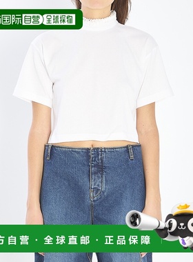 1h可退 香港直邮Alaia 女士 AA9I0009J010B 000 T恤 AA9I0009J010