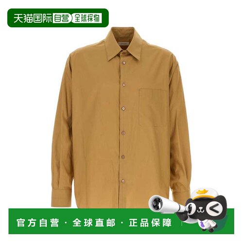 1h可退 香港直邮LEMAIRE 男士衬衫 SH1236LF1500YE539 SS2026 黄