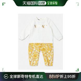 婴儿 徽标连体衣童装 范思哲 香港直邮Versace 10000591A04467