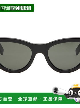 1h可退 香港直邮Saint Laurent 圣罗兰 女士 黑色 SL M94 太阳镜