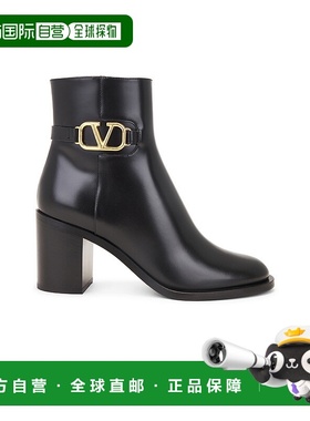 1h可退 香港直邮Valentino 华伦天奴 女士 V 徽标标志短靴 5W2S0C