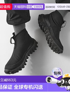 自营欧洲直邮Salomon萨洛蒙 SNOWCLOG MID系列男女通用黑色织物运