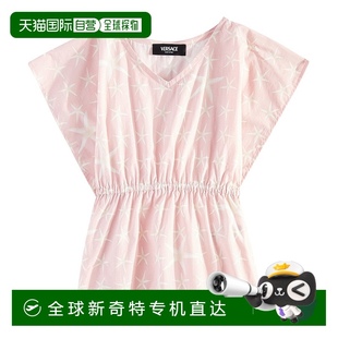 范思哲 印花棉质土耳其式 香港直邮Versace 女童 003711 长衫 童装