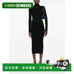 徽标连衣裙 1h可退 长袖 White OWDB495C99JER001 香港直邮Off