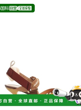 1h可退 香港直邮Fendi 芬迪 女士 Colibrì 露跟尖头高跟鞋 8J890