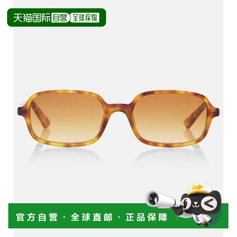 香港直邮Chloe 蔻依 女士 Judy 矩形太阳眼镜 brown棕色 舒适时尚
