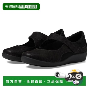1h可退 香港直邮clarks originals 其乐 女士 Sillian Bella 平底