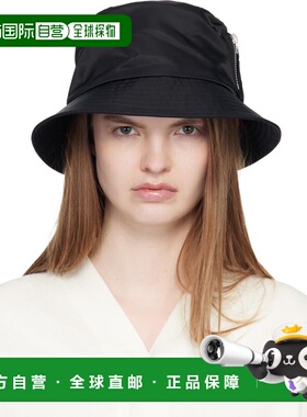 1h可退 香港直邮Sacai 女士 黑色 Single Brim Pocket 渔夫帽 260