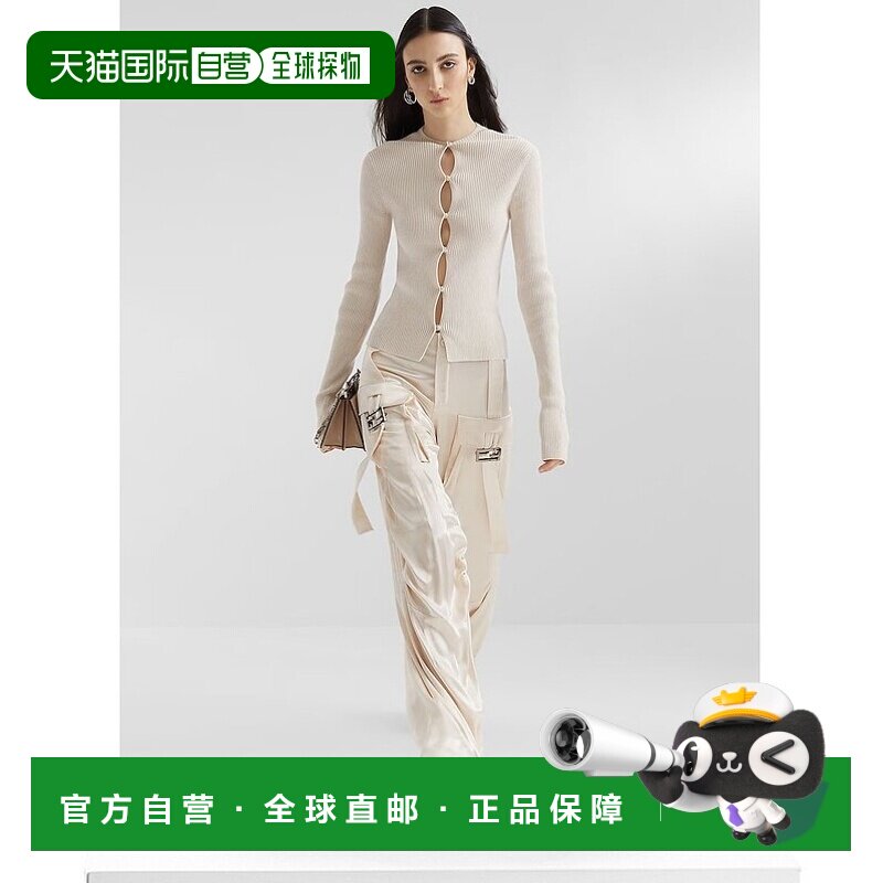 1h可退 欧洲直邮FENDI芬迪女士毛衣FZC963ANJBF084J针织衫