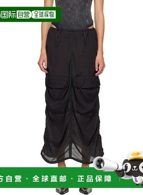 香港直邮Diesel 迪赛 女士 黑色 O-Racle 半身裙 A195880LHBA