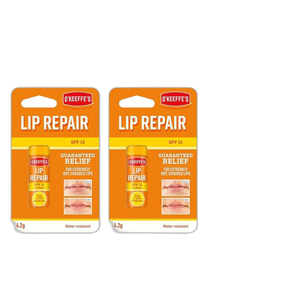 欧洲直邮英国OKeeffes奥可菲防干裂保湿补水修复唇部防晒滋润4.2g