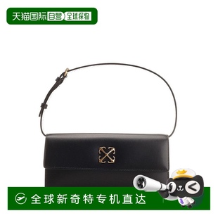 Jitney 女士 香港直郵Off 灰白色 徽標(biāo)牌小號單肩包 White 1.0