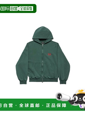 1h可退 香港直邮Balenciaga 巴黎世家 男士 拉链连帽衫 803264TSV