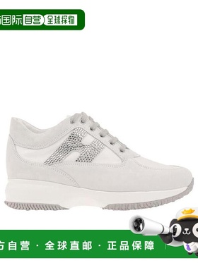 香港直邮Hogan Interactive 铆钉系带休闲运动鞋 HXW00N02011FIK