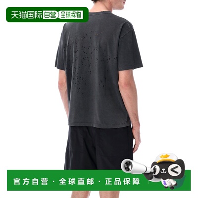 香港直邮Satisfy 男士 MothTech running 印花T恤 1100600A04