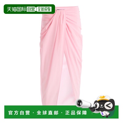香港直邮Jacquemus 女士 Pareo 棉质中长半身裙 pink粉色 舒适时
