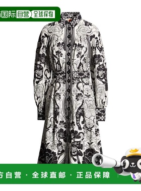 1h可退 香港直邮FARM RIO 女士 中长连衣裙 black黑色 舒适时尚