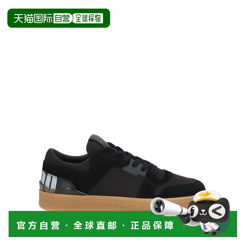 1h可退 香港直邮Jimmy Choo 周仰杰 男士 运动鞋 black黑色 舒适