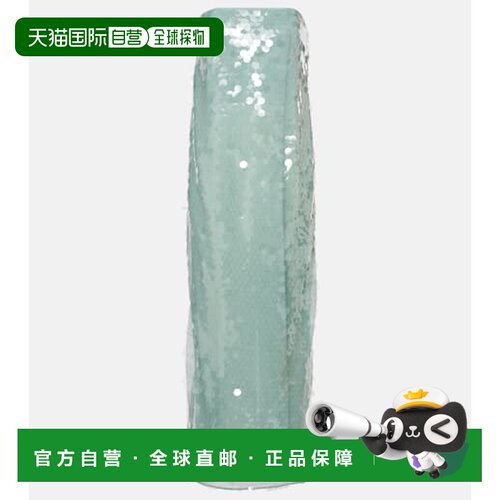 1h可退 香港直邮Staud 女士 Casey 珠片无肩带长款连衣裙抹胸性感