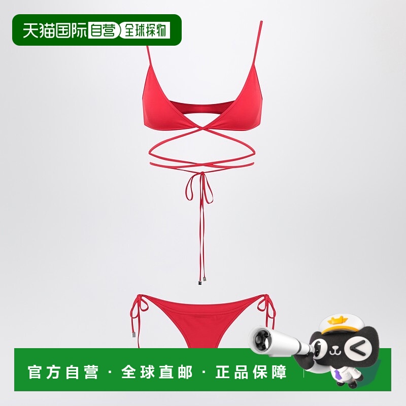 香港直邮The Attico 女士 两件式红色比基尼 250WBC00009PAA094A0
