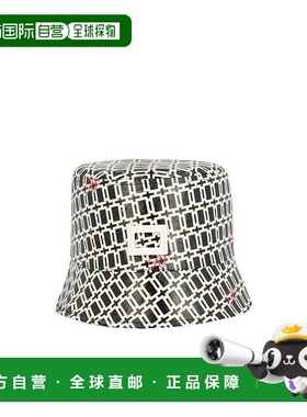 香港直邮Roger Vivier 黑色金属搭扣帽子 REWH0010100DAO高端正品