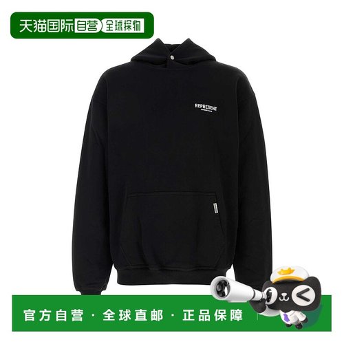 香港直邮Represent 男士 Owners Club 黑色棉质卫衣 OCM41113001