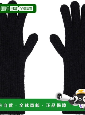 香港直邮Jacquemus 男士 黑色 The Gros Grain 手套 24HACU00668A