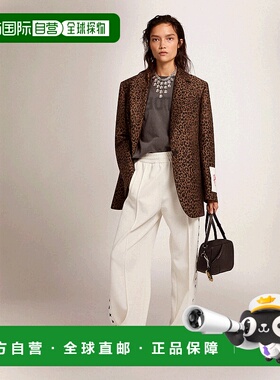 香港直邮Golden Goose Deluxe Brand 圆领仿旧徽标T恤 GWP01221.P